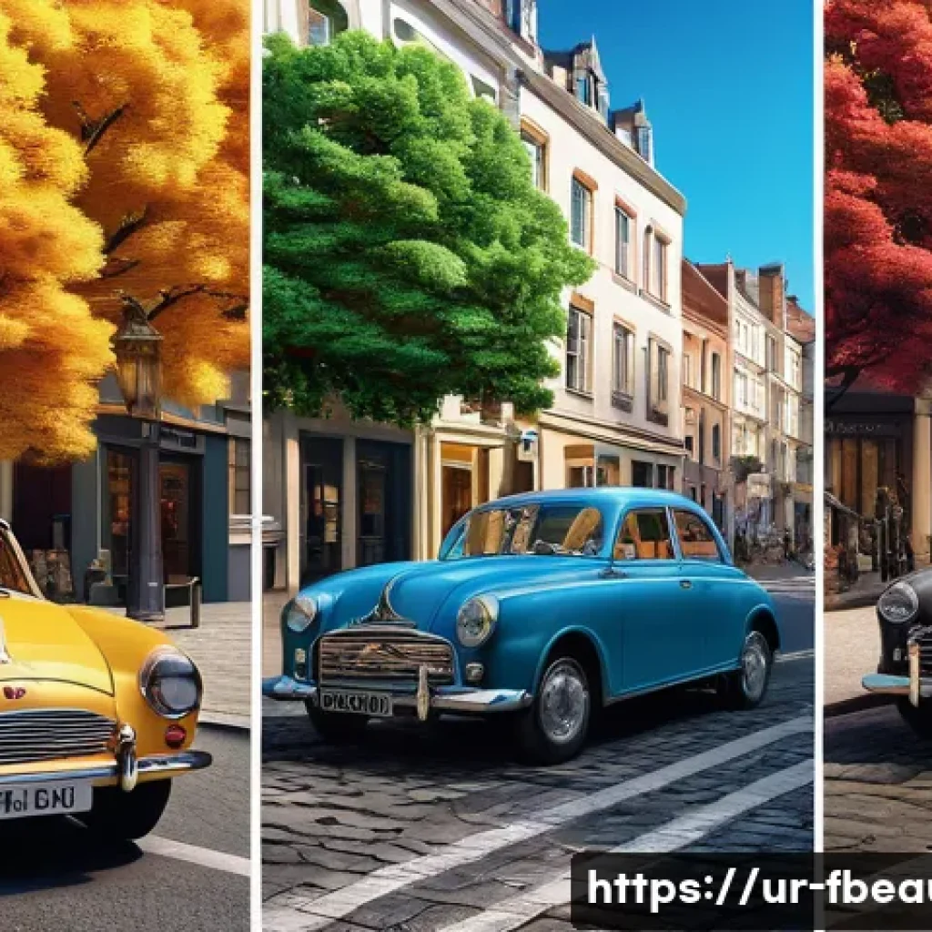 스마트 뷰티 제품의 미래 - Here are three detailed image generation prompts in English, designed to adhere to your specified gu...