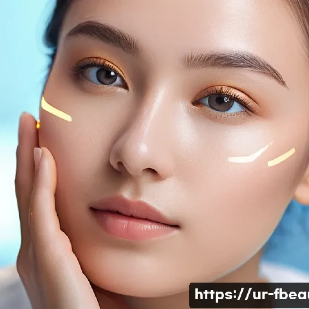 AI 기반 피부 개선 기술 - **Prompt 1: AI Skin Analysis with Personalized Insights**
A close-up shot of a diverse young adu...